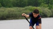 Testování dětského karbonového paddleboardu SIC